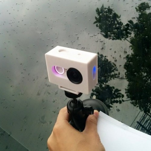 [3D Printer] ออกแบบ DIY Car Mount สำหรับ Xiaomi Yi Cam Ayarafun Factory